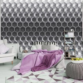 Fototapet - 3D hexagon (152,5x104 cm)