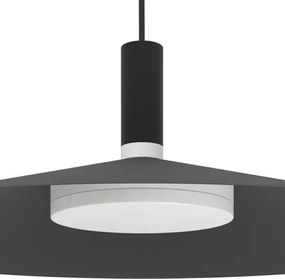 Eglo 902183 - Lampă suspendată LED RGBW reglabilă CONOMAVILLA-Z LED/15,5W/230V neagră