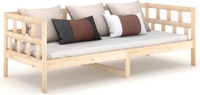 vidaXL Pat de zi, 80x200 cm, lemn masiv de pin