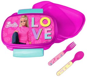 Barbie Love cutie de sandviș + set de tacâmuri