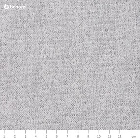 Colțar extensibil cu șezlong pe partea dreaptă Miuform Scandic Lagom L, gri deschis