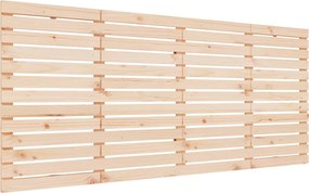 vidaXL Tăblie de pat pentru perete, 206x3x91,5 cm, lemn masiv de pin