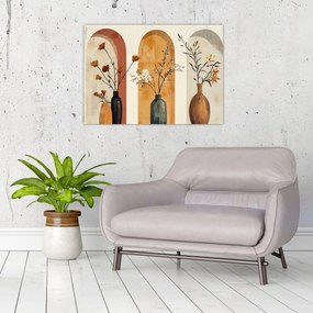 Tablou - Vaze în arcade (70x50 cm)