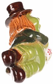 Decorațiuni de grădină Vodník ležící, ceramică, 10x 10 x 13 cm, 13 cm