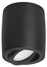 Spot aplicat tavan directionabil GOZZANO negru