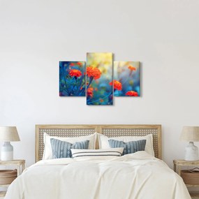Tablou - Flori portocalii (90x60 cm)