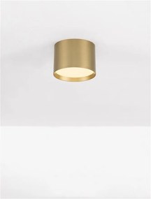 Spot LED aplicat diametru 12cm ZIAZA auriu, NVL-9695168