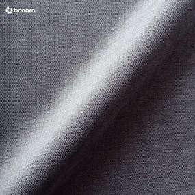 Canapea neagră/gri 170 cm Oslo - Scandic