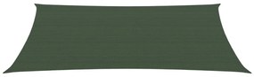 Panza parasolar, verde inchis, 2x5 m, HDPE, 160 g m   Morkegronn, 2 x 5 m