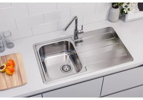 Chiuvetă de bucătărie ALVEUS 1144640 LINE 86x50 cm crom