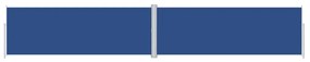 Copertina laterala retractabila, albastru, 180x1000 cm Albastru, 180 x 1000 cm