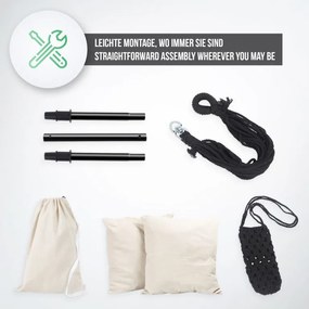 MIADOMODO Balansoar suspendat, bej