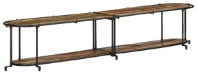vidaXL Dulap TV, 200x42x40 cm, lemn masiv recuperat