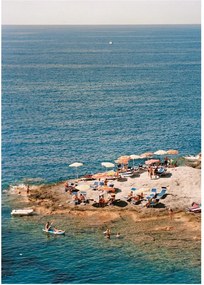 Poster 30x40 cm Ponza Tangerine – Anna Pihan – The Poster Club