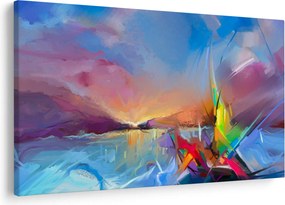 Tablou - Apus de soare (90x60 cm)