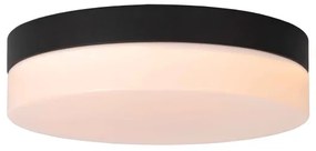 Plafonieră LED pentru baie Lucide 79111/24/30 BISKIT LED/12W/230V IP44 negru