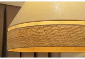 Lustră pe cablu YUTE Duolla AVIGNON 1xE27/15W/230V d. 60 cm crem/bej