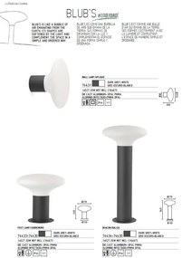 Stalp exterior 74433+glob 74430 Blub-s