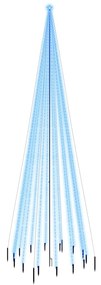 Brad de Craciun, 1134 LED-uri, albastru, 800 cm, cu tarus 1, Albastru, 800 x 230 cm