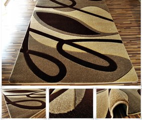 JAKS COVOR FUSHE CU FIR SCURT BEJ - MARO 02035D Dimensiuni: 160 x 220