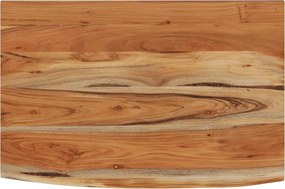 vidaXL Raft perete 70x40x3,8 cm dreptunghiular lemn acacia margine vie