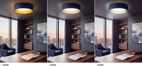 Brilagi-LED Plafonieră VELVET VARI LED/24W/230V CCT Ø 45 cm albastru/auriu