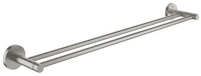 GROHE 41203DC0 - Suport dublu pentru prosoape START, 654 mm, inox