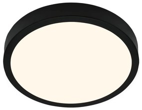 Plafonieră LED Briloner 3703-015 RUNA LED/24W/230V 3000K d. 38 cm negru