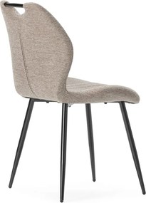 Scaune de dining maro deschis 4 buc. Muli – Marckeric