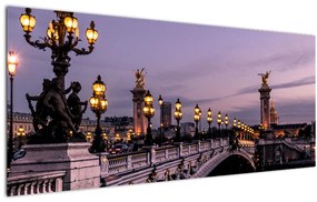 Tablou - Podul lui Alexandru al III.-lea din Paris (120x50 cm)