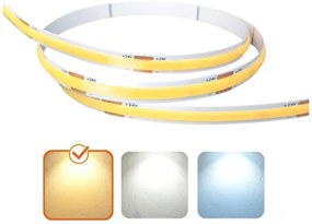 Bandă LED TRAMO, 50 m, 24 V, 500 W, 3000 K