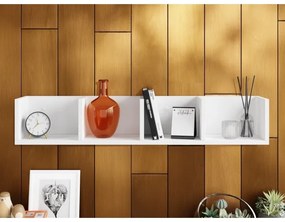 Raft de perete LOTIKO 17x95 cm alb