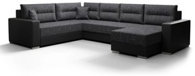 Colțar în formă de U Glide 3 (Gri închis + Negru) (S). 1057120