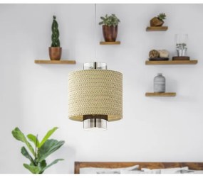 Eglo 43393 - Lustră pe cablu MEDIOUNA 1xE27/40W/230V