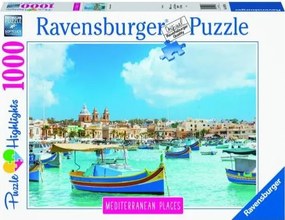 PUZZLE MALTA MEDITERANEANA, 1000 PIESE - RAVENSBURGER (RVSPA14978)