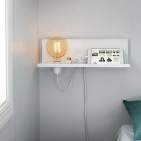 Markslöjd 106969 - Aplică perete dimmabilă cu USB MULTI 1xE27/60W/230V