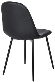 Set 2 scaune dining Bonami Essentials Lissy, negru