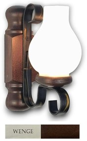 Aplica de perete rustica fabricata manual din lemn Rustic WOOD-RU-AP1