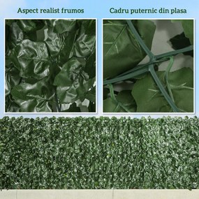 Outsunny Rulou de Gard Viu Artificial pentru Balcon si Gradina | Aosom Romania