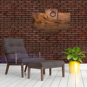 Tablou textura lemnului (90x60 cm)