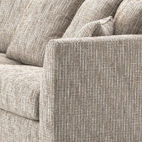 Canapea confortabila design LUX Taylor, bej mademoiselle 115328 HZ