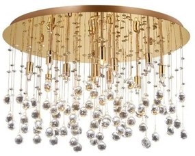 Plafonier cristal Venezian diam. 60cm MOONLIGHT PL12 Oro 082783