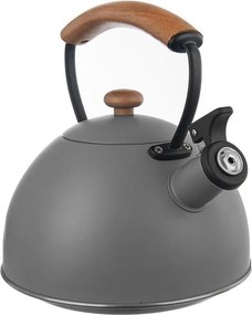 Orion Ceainic inox cu fluier WOODEN, 2,9 l
