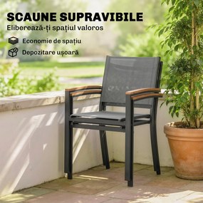 Outsunny fotoliu textilenă terasă | Aosom Romania