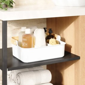 Organizator de baie alb din plastic Bellwood – Umbra