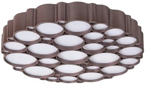 Lustra LED aplicata stil modern Andela 50cm maro