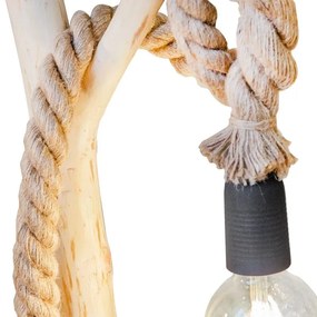 Lampadar/Lampa de podea design natural lemn NERIDA