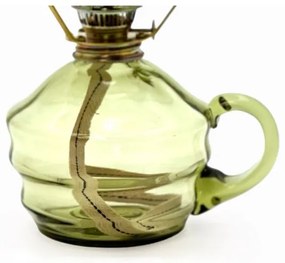 Lampă cu petrol KLÁRA 34 cm verde pădure