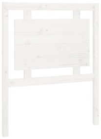817916 vidaXL Tăblie de pat, alb, 80,5x4x100 cm, lemn masiv de pin