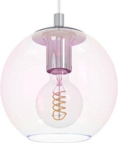 Eglo 901918 - Pendul ARISCANI pe cablu, 1xE27/60W/230V, crom lucios